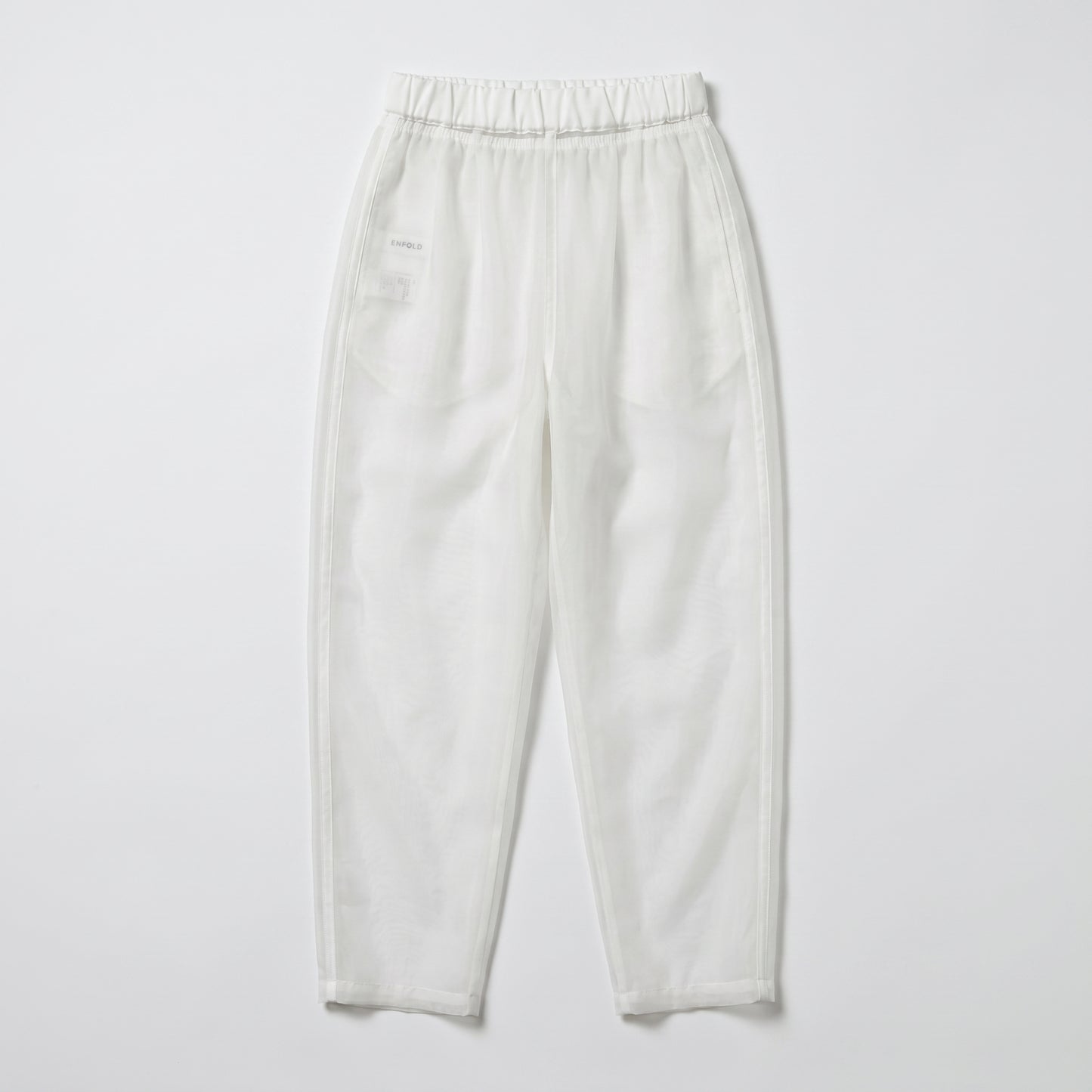 Sheer White Lightweight Trousers