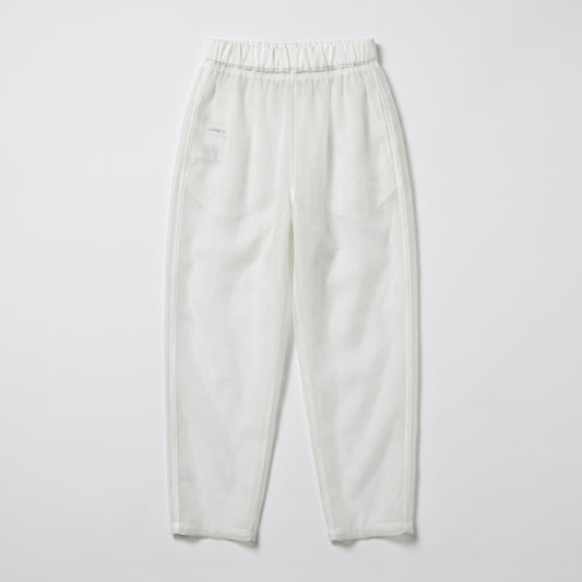 Sheer White Lightweight Trousers