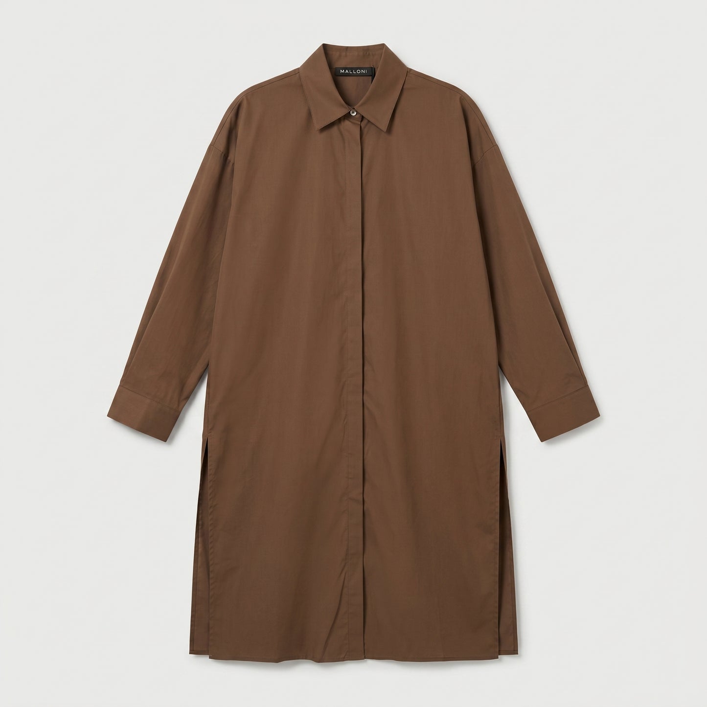 Oversized Cotton Shirt Dress