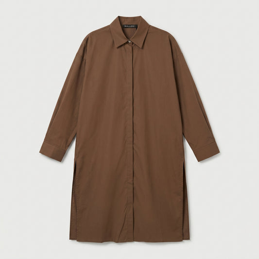 Oversized Cotton Shirt Dress