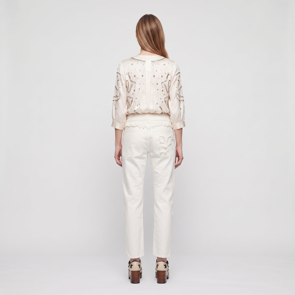 Off-White Structured Denim Jeans