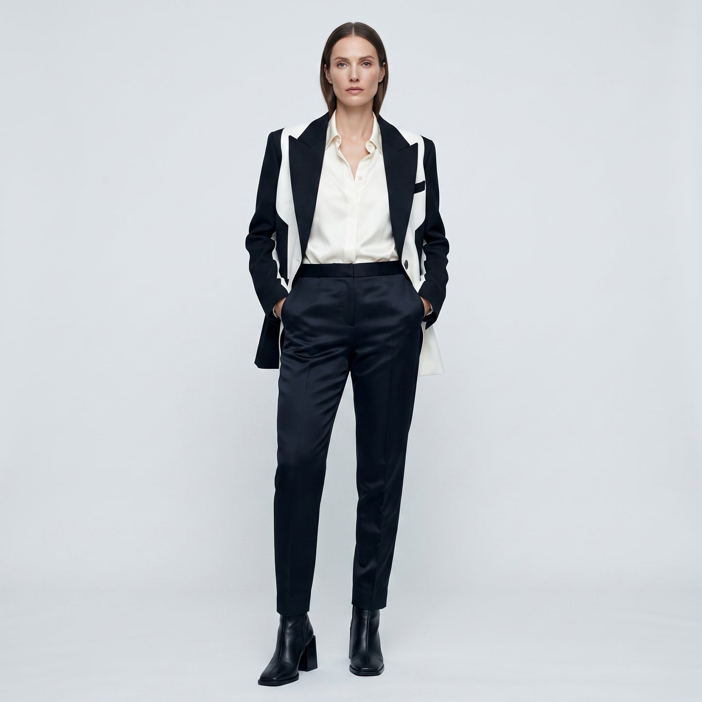 Classic Black Tailored Trousers
