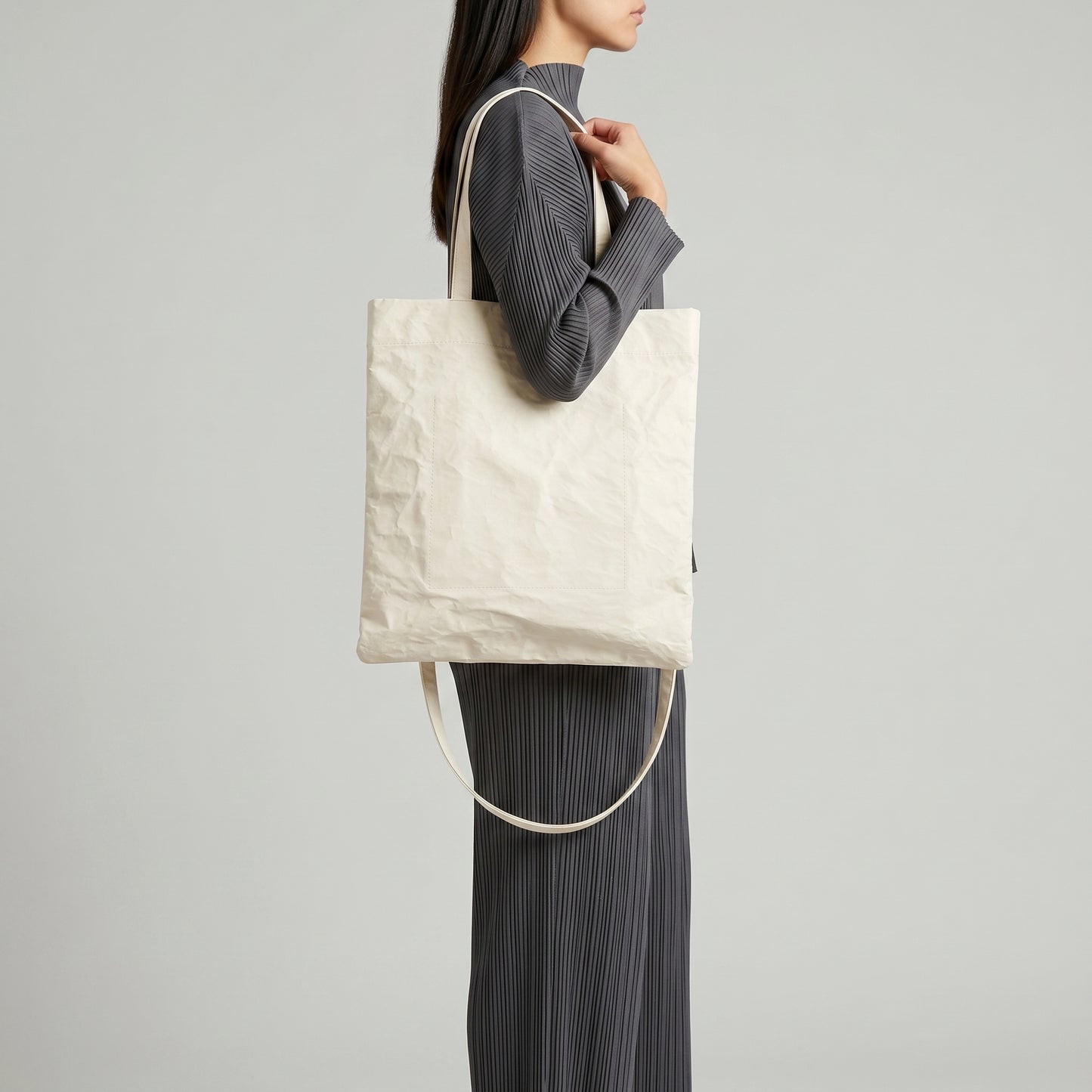 Minimalist Textured Tote Bag
