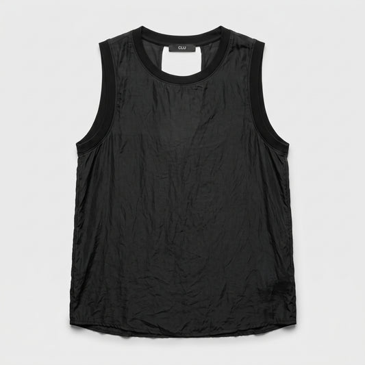 Essential Black Lightweight Tank