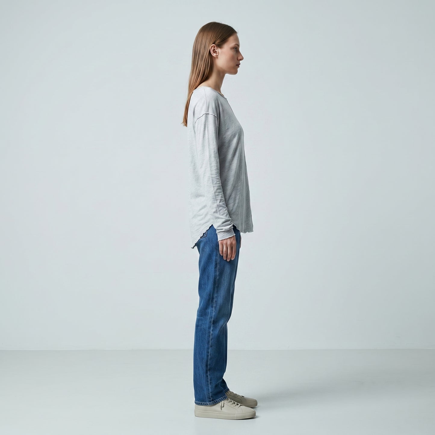 Essential Raw Edge Long Sleeve