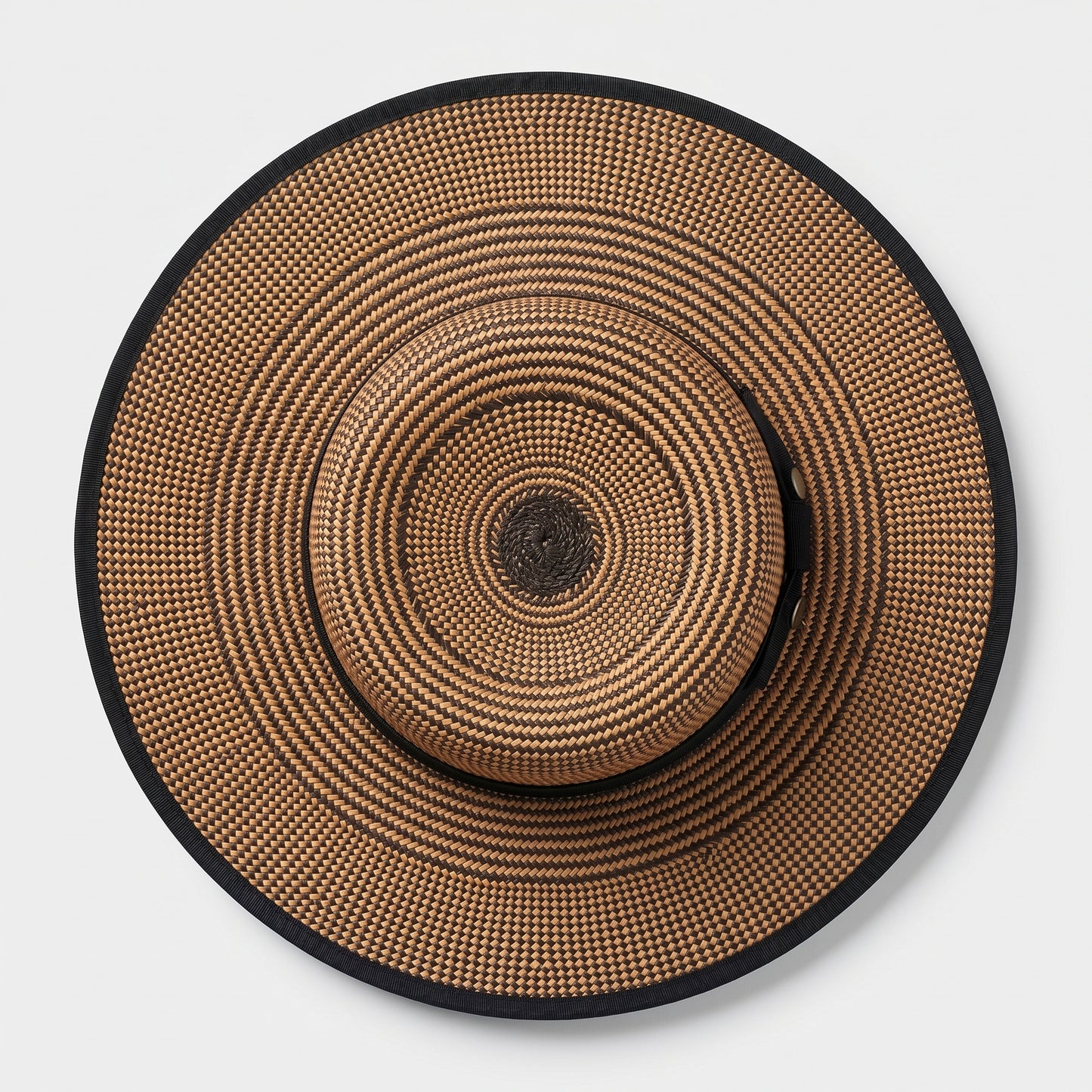 Woven Straw Wide Brim Hat