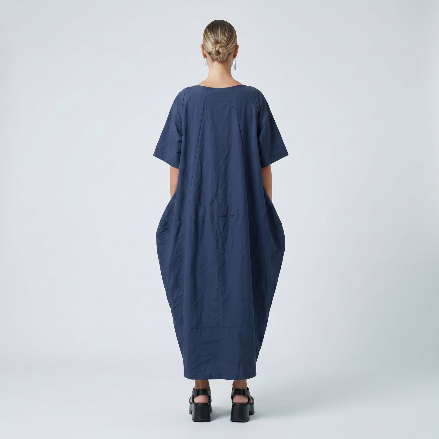 Splatter Print Cocoon Dress