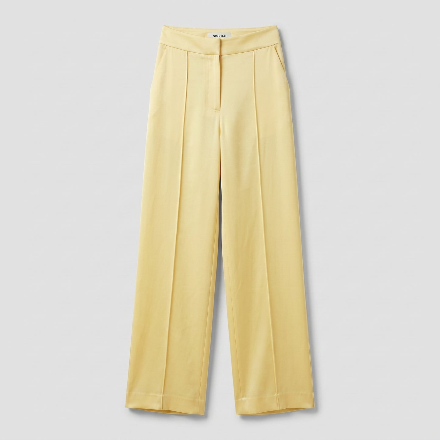 Tailored Pastel Wide Leg Trousers